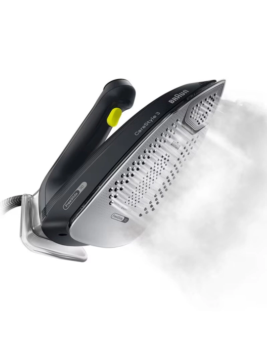 BRAUN IS3257BK bug‘ generatori qora — CareStyle 3 dazmollash tizimi