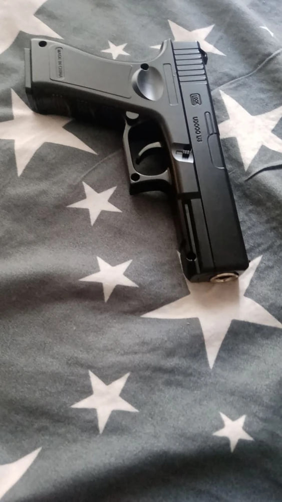 Temir pistolet, o'yinchoq pnevmatik qurol, metal pistolet, Glock bolalar uchun oyinchoqlar