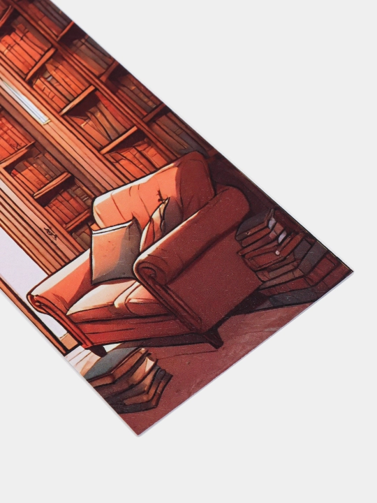 Бумажные закладки для книг, учебников, ежедневников Эстетика, Библиотека, Книги
