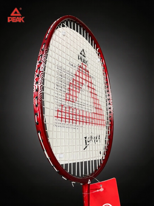 PEAK badminton to‘plami: 2 ta raketka, 3 ta volan va g‘ilof