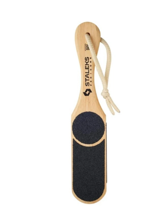 STALEKS Терка для стоп деревянная BEAUTY & CARE 10 TYPE 3 60/80/100/120