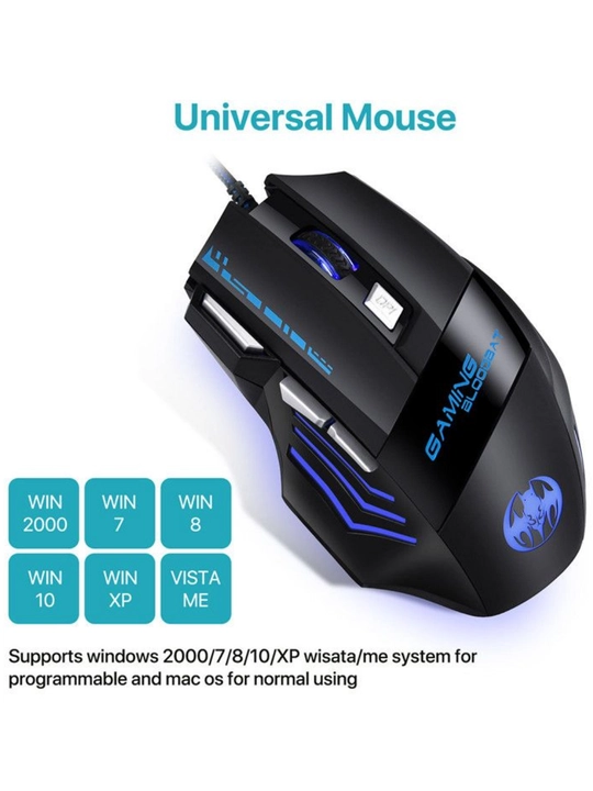 Kakusiga KSC-568 игровая мышь – с RGB-подсветкой и с оптическим сенсором - 