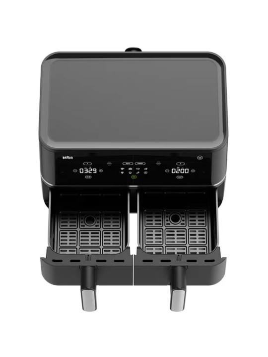 Аэрогриль BRAUN TD5030IBK TwinCook 5 — двухкамерный для здоровой и быстрой готовки