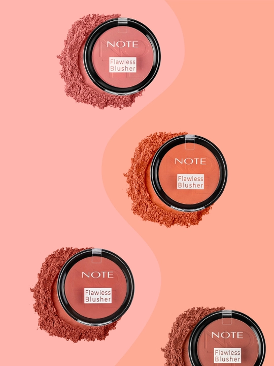 Rumyana Note Flawless Blusher 01, 02, 04, 10 g