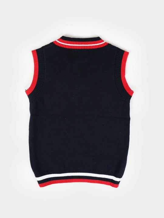 Bolalar uchun bahor va kuz mavsumi uchun trikotaj sviter- jileti