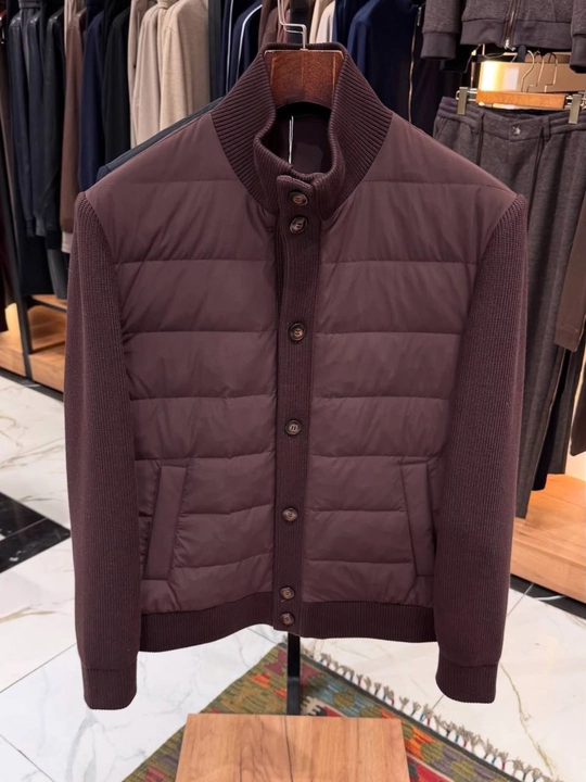 Мужская стёганая куртка Loro Piana на пуговицах, размеры M–XXXL - 