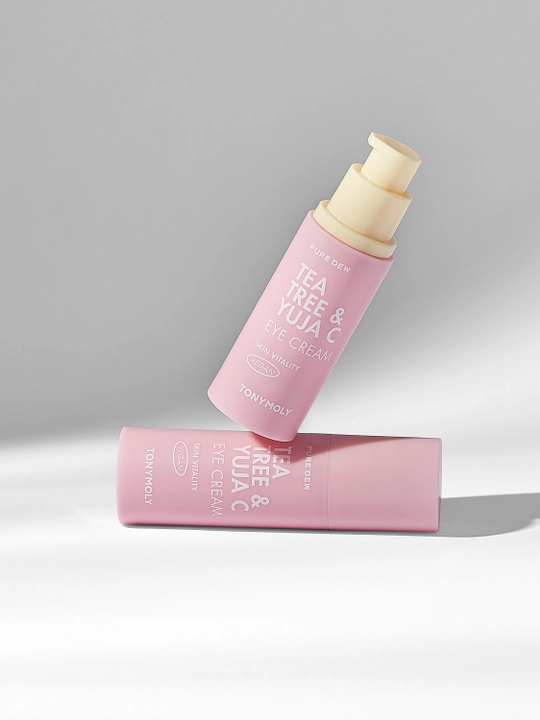 Кем для век PURE DEW TEATREE & YUJA C PURIFYNG EYE CREAM, 30 мл
