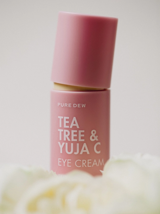 Кем для век PURE DEW TEATREE & YUJA C PURIFYNG EYE CREAM, 30 мл