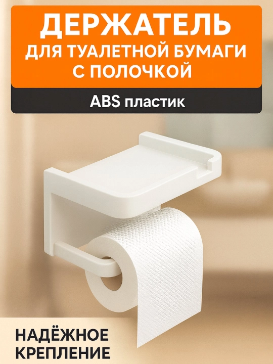 Самоклеящийся держатель, для туалетной бумаги