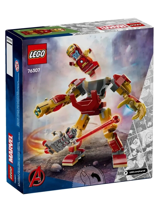 LEGO Marvel Super Heroes Iron Man vs. Ultron to'plami 101 dona (76307)