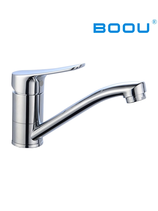 Кухонный кран BOOU Flexi Chrome