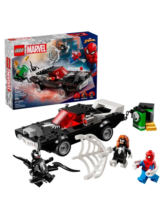 Конструктор LEGO Marvel Super Heroes Человека-Паук против Венома 254 дет., 76309 - 
