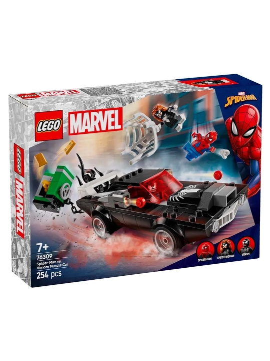 Конструктор LEGO Marvel Super Heroes Человека-Паук против Венома 254 дет., 76309
