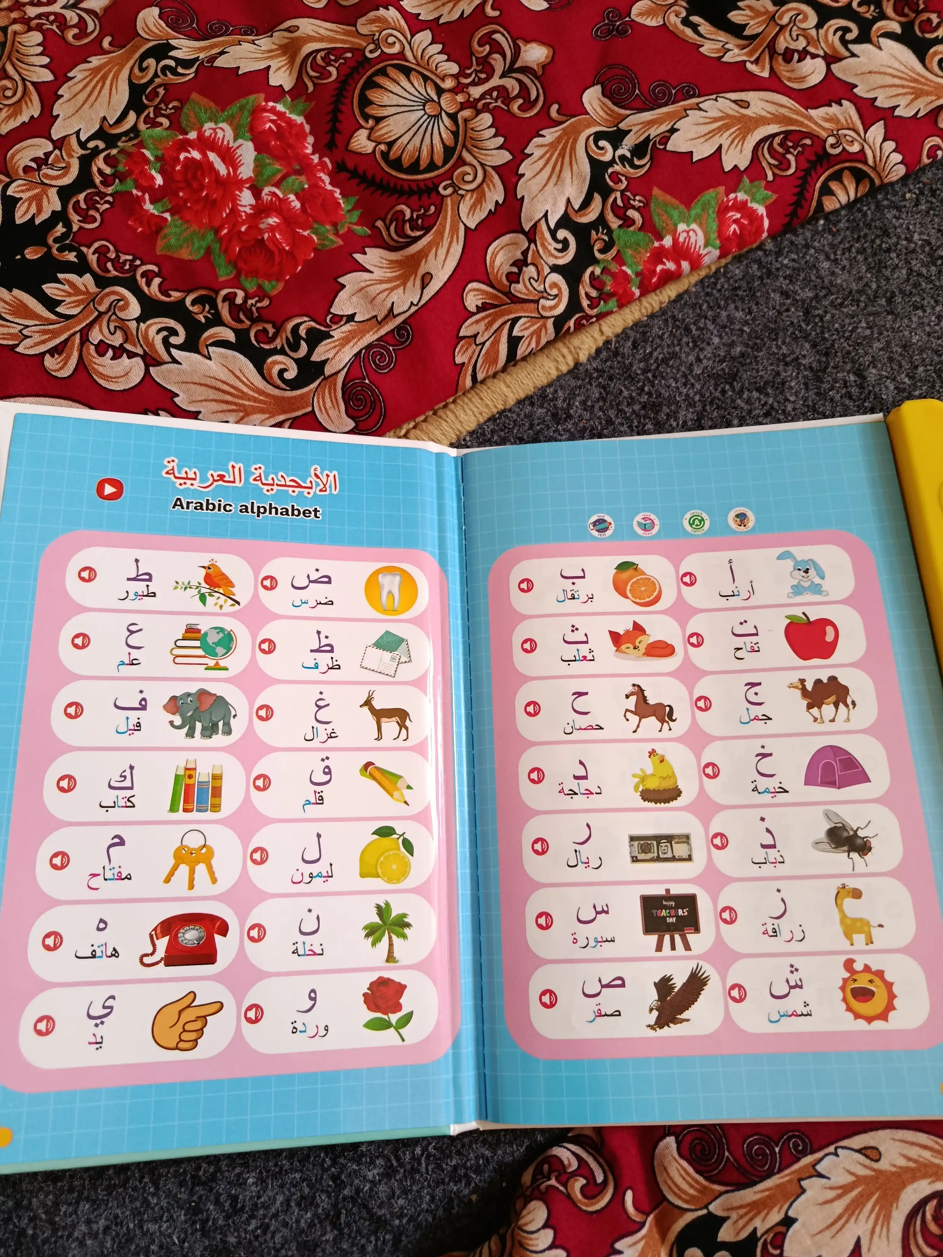 So‘zlashuvchi kitobcha, interaktiv, turli tillarda