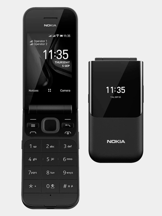 Nokia 2720 Afsonaviy sinalgan legendarniy Brend  endi yana Sotuvda ulgurib qoling 2 ta sim