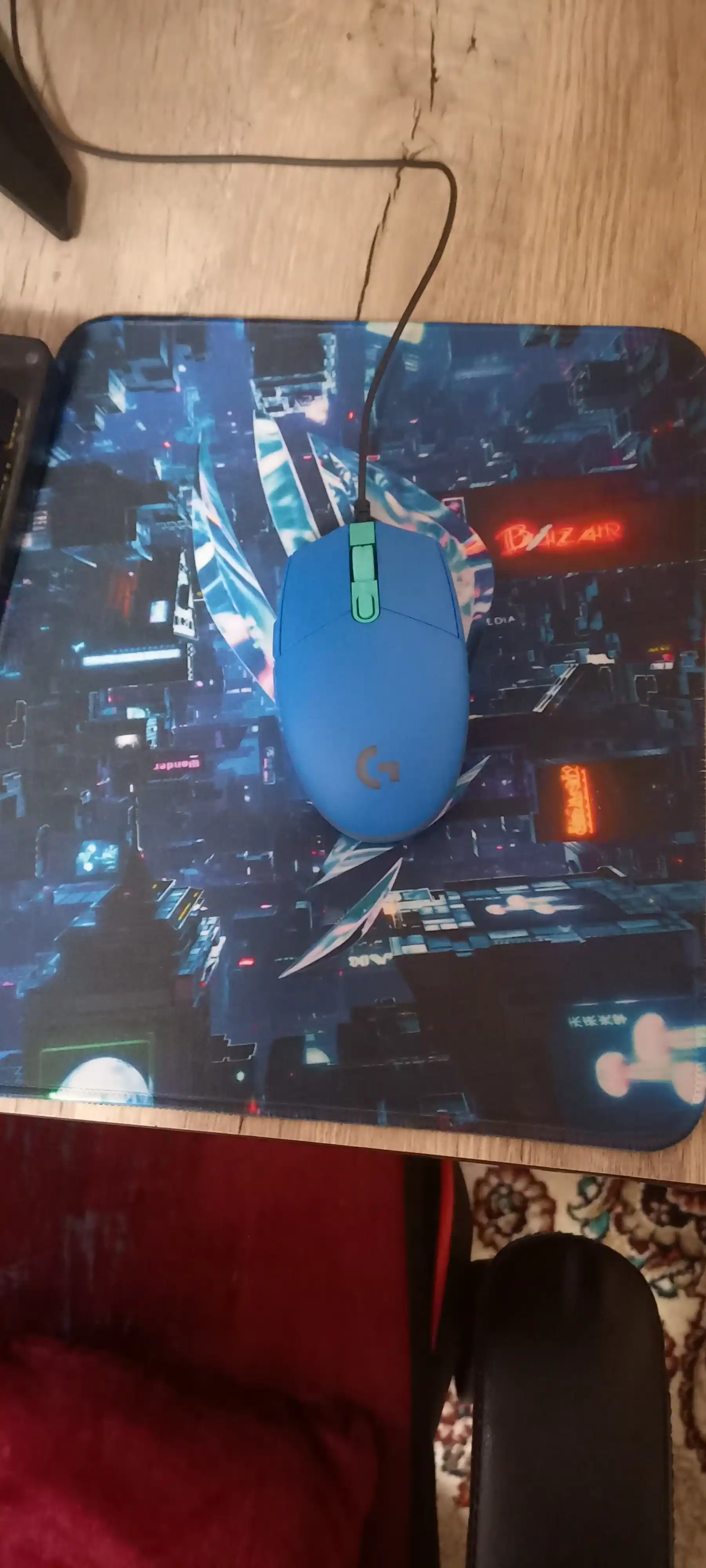 Игровая мышь Logitech G102 Lightsync, оптическая, проводная, USB