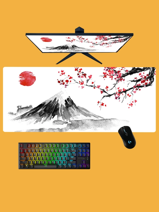 Коврики для компьютера и мыши Demon Slayer – 800x300 и 240x200, аниме коврик