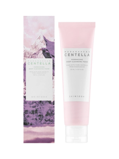 Пенка для умывания с центеллой и розовой солью SKIN1004 Poremizing Deep Cleansing Foam - 