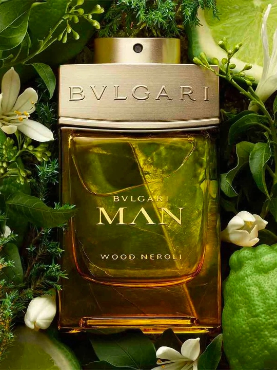 Bvlgari Man Wood Neroli, для мужчин, яркий древесно-цветочный парфюм, 100 мл Италия