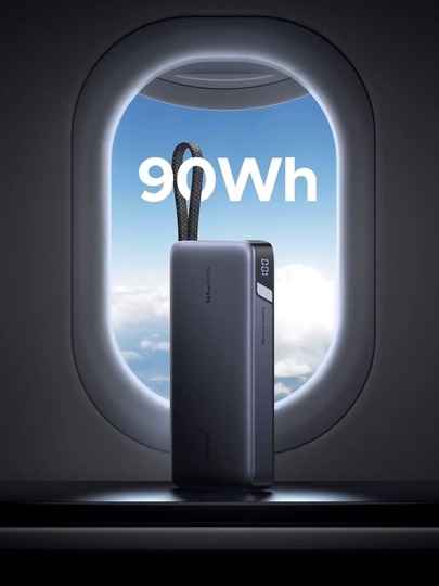 Noutbuk va telefon uchun UGREEN Nexode 165Vt 25000 mA/soat quvvat banki, USB-C 140Vt 2