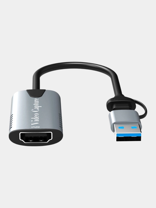 USB Type-c dan HDMI gacha bolgan video yozib olish 4K qollab quvvatlamasdan video yozish