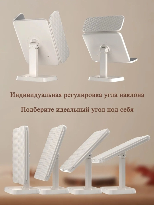 LED sensorli kosmetik oyna – 3 xil yoritish rejimi, sensorli boshqaruv va USB orqali