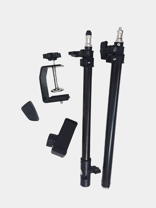 360° buriluvchi telefon ushlagich — stol usti kontent va ovqat videolari uchun ajoyib