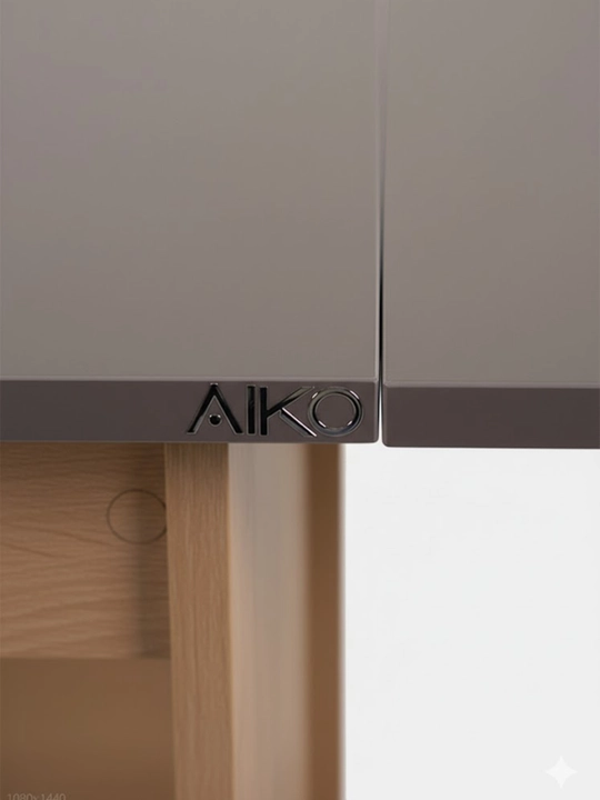 Oshxona stoli, AIKO Vibe, yig‘iladigan, kitob stoli, ovqatlanish stoli, 160 x 80 x 75 sm
