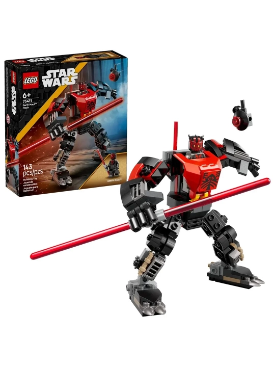 LEGO Star Wars Darth Maul robot to'plami 143 dona 75411 - 