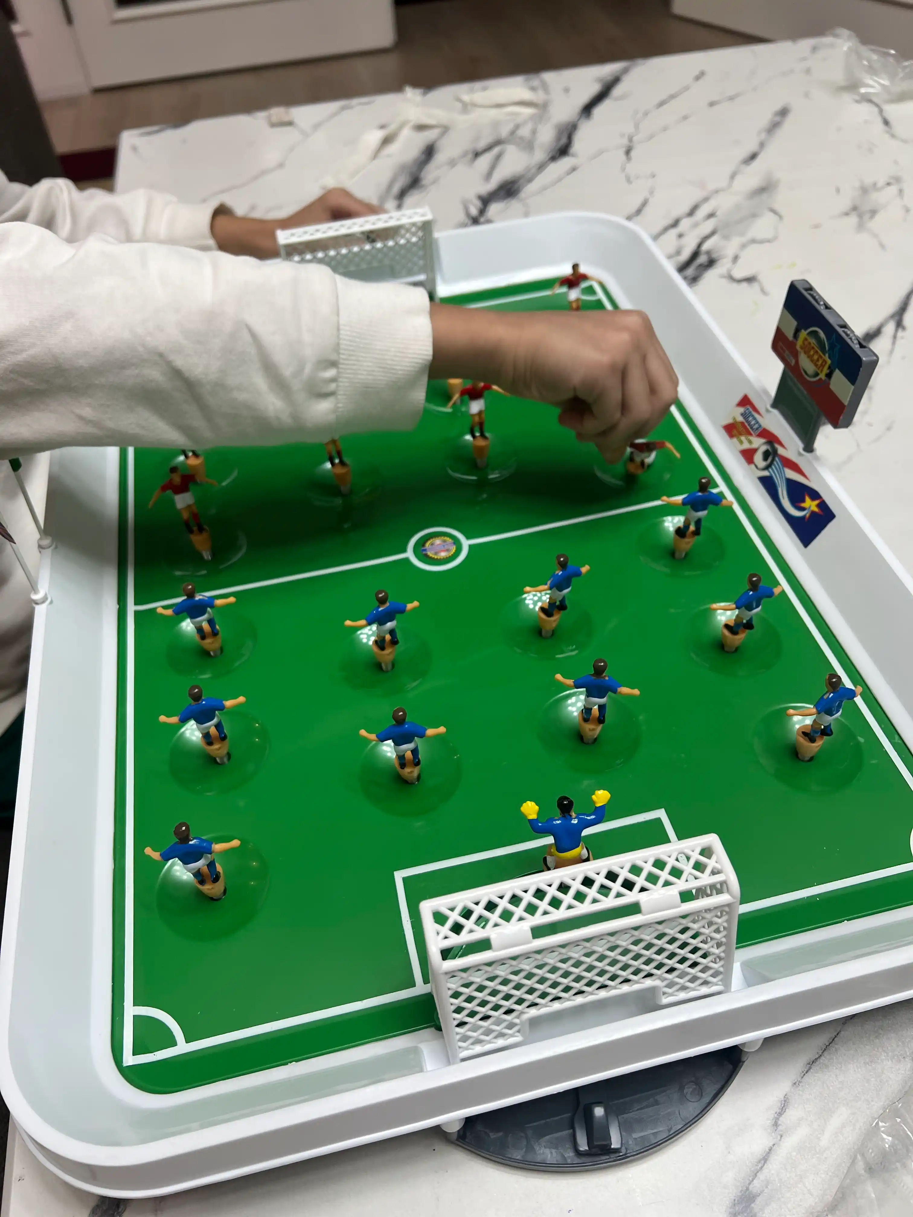 Настольная игра для всей семьи, "Футбол", на пружинах