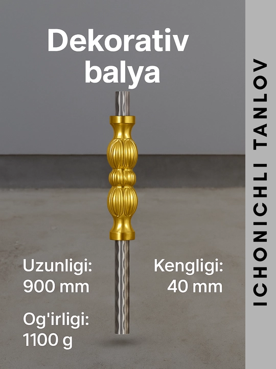 Nerjaveyka dekorativ panjara – ferfor balya, zinapoya va balkon uchun metall konstruksiya