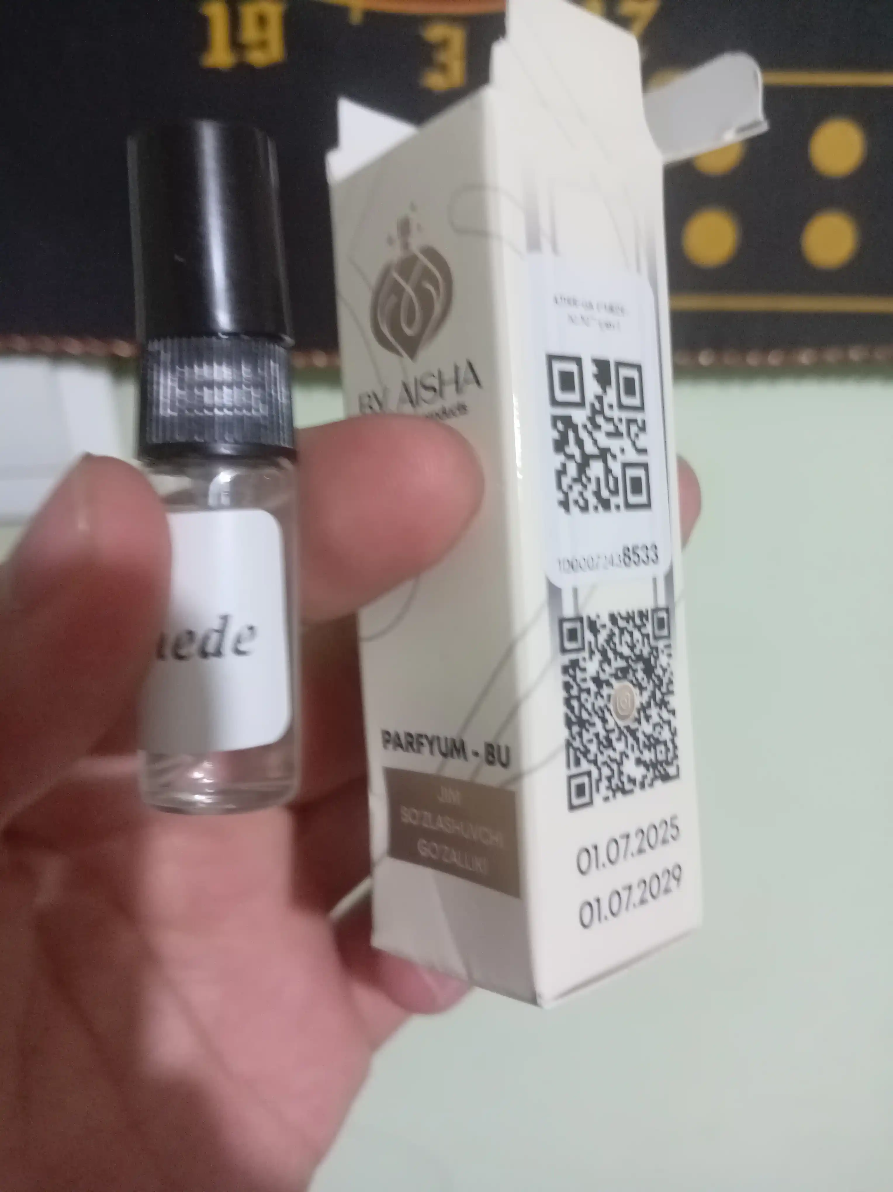 Erkaklar uchun parfyumlangan suv Tobacco Vanille asoslangan,3ml,5ml,10ml,20ml,30ml,100ml