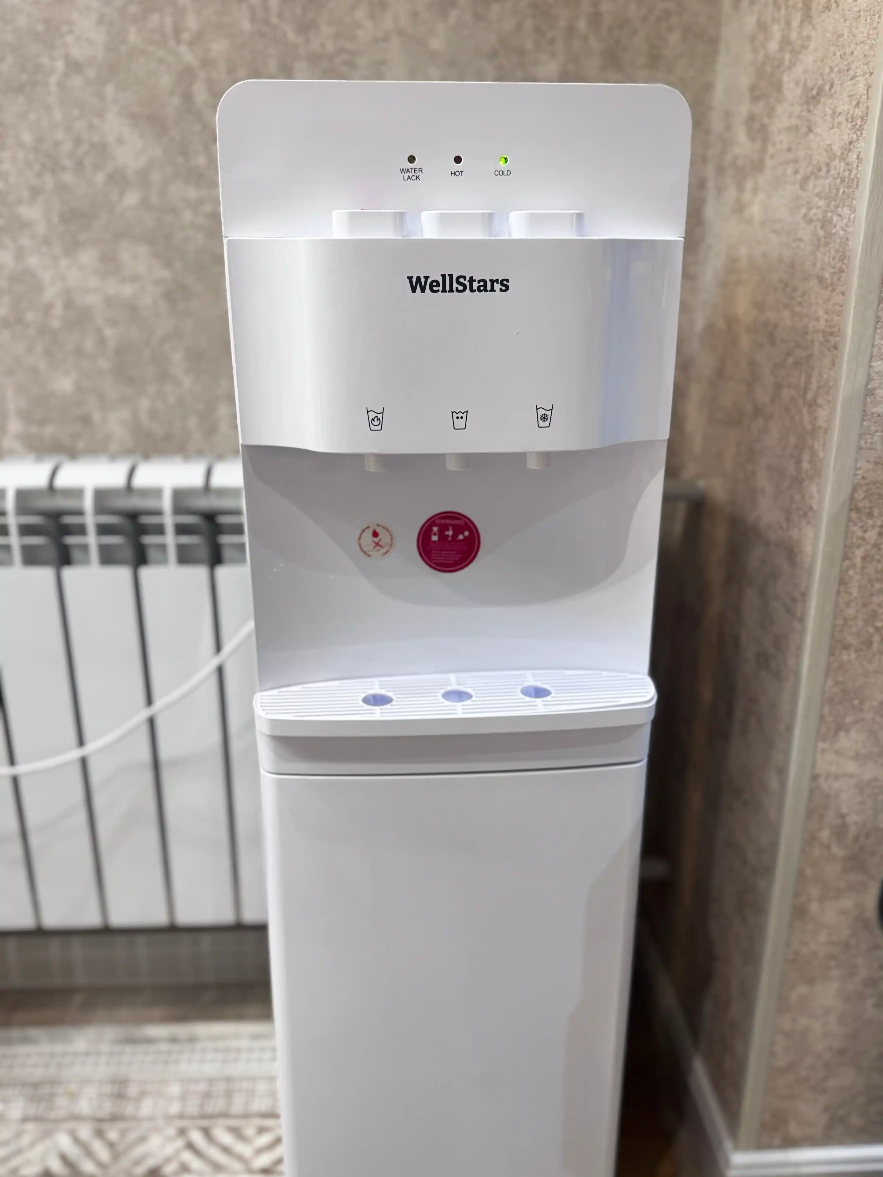 Freonlik kompressorlik suv uchun kuler WellStars, 3 xil rang