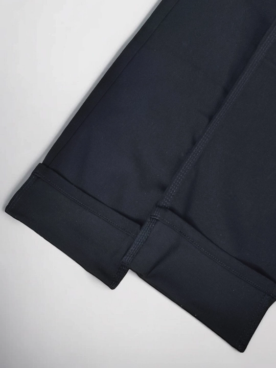 Erkaklar shimlari klassik qora – ofis va kundalik kiyish uchun, slim fit