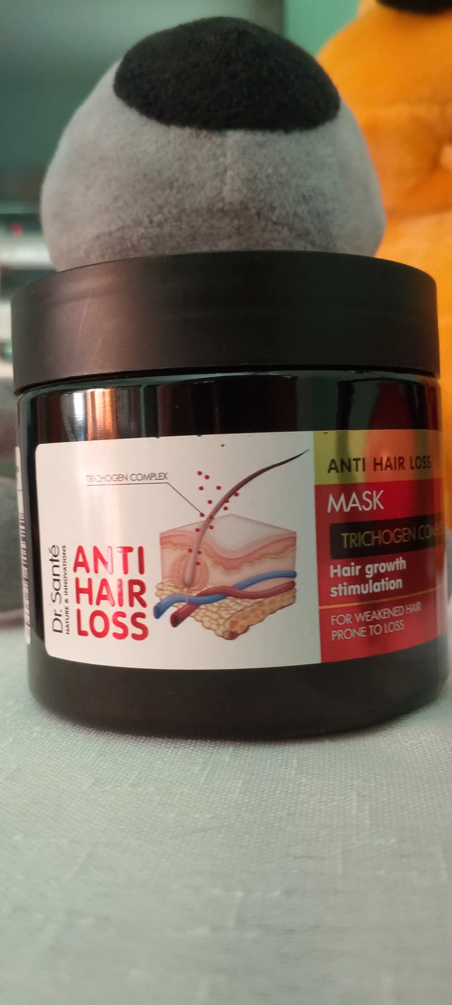 Soch niqobi, soch to‘kilishiga qarshi, soch o‘sishini qo‘llab-quvvatlovchi, Anti Hair Loss