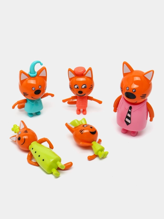 Игрушки три кота — любимые герои мультфильма