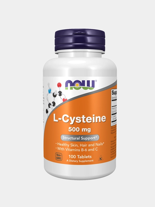 Now Foods, L-Cysteine (L-sistein) 500 mg, 100 tabletka, Halol