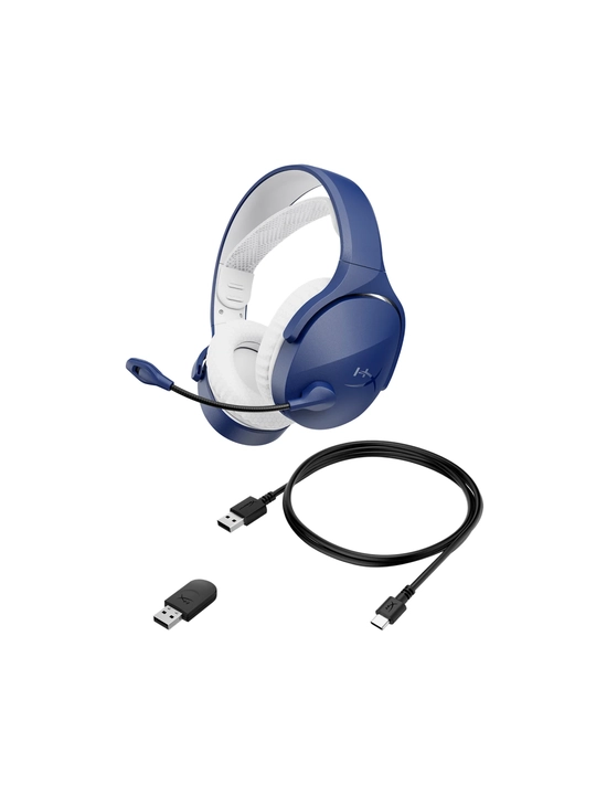 HyperX Cloud Jet WL simsiz o‘yin quloqchinlari, ishlash vaqti 25 soatgacha, Bluetooth 5.3