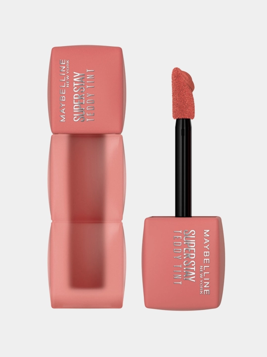 Maybelline Super Stay Teddy Tint suyuq lab bo‘yoqi, 15 Skinny Dip, mat, 5 ml - 