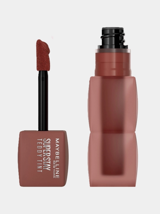 Maybelline Super Stay Teddy Tint suyuq lab bo‘yoqi, 20 Mascara Tear, mat, 5 ml - 