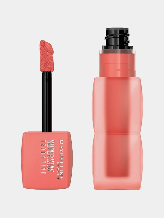 Maybelline Super Stay Teddy Tint suyuq lab bo‘yoqi, 25 Baby Tee, mat, 5 ml - 