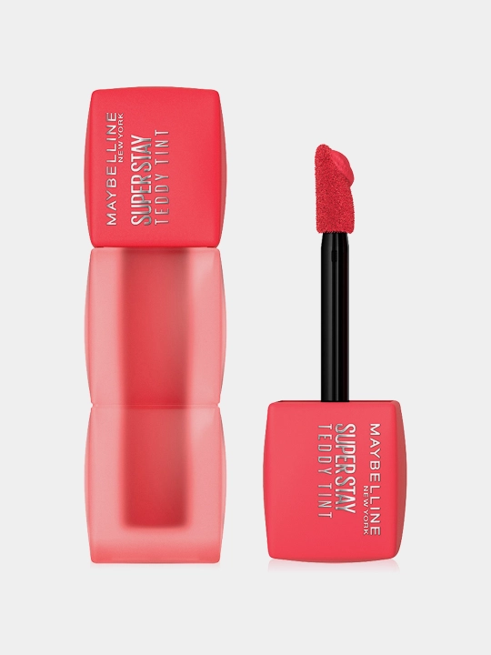 Maybelline Super Stay Teddy Tint suyuq lab bo‘yoqi, 35 July Forever, mat, 5 ml - 