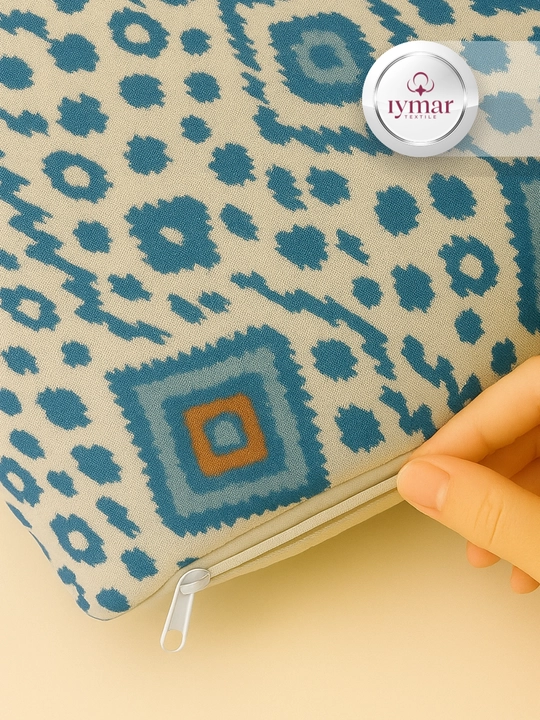 Dekorativ yostiqcha Ikat stilidagi kvadrat, 40x40 sm