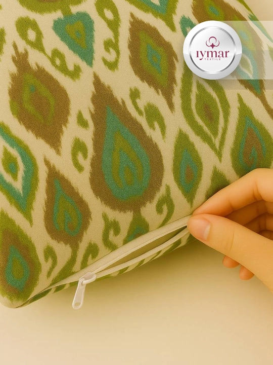 Dekorativ yostiqcha Ikat stilidagi kvadrat, 40x40 sm