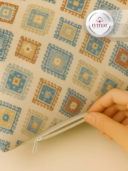 Dekorativ yostiqcha Ikat stilidagi kvadrat, 40x40 sm