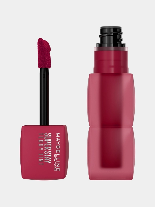Maybelline Super Stay Teddy Tint suyuq lab bo‘yoqi, 50 Wild At Heart, mat, 5 ml - 