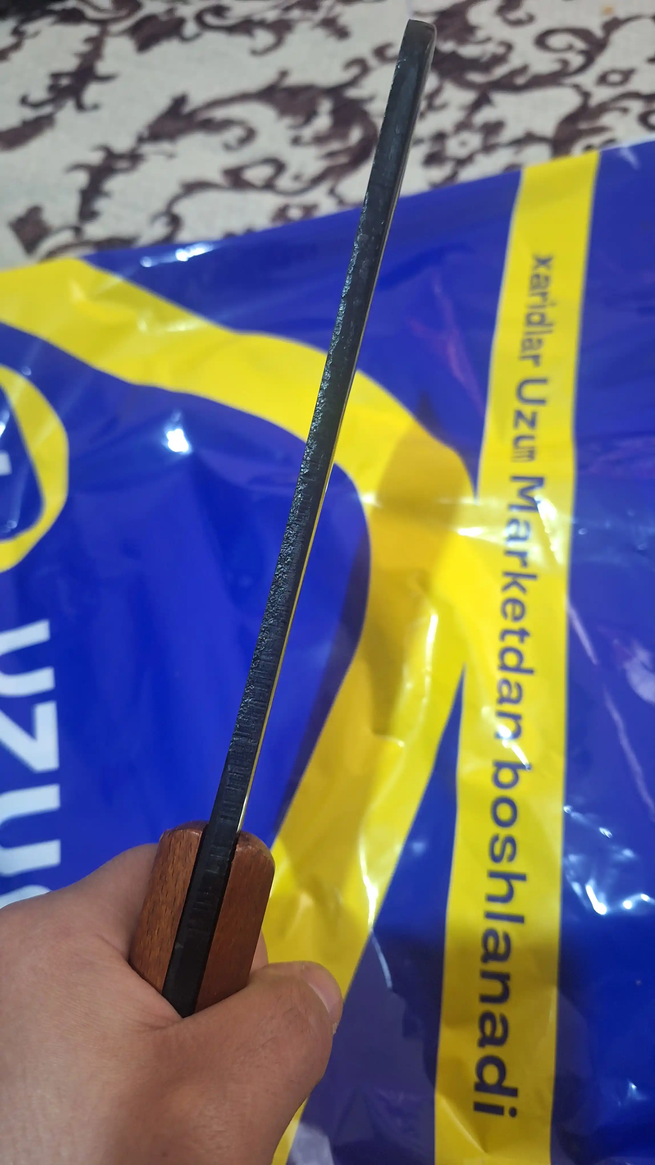 Go'sht va suyaklar uchun professional oshxona bolta-pichog'i, og'irligi 1 kg