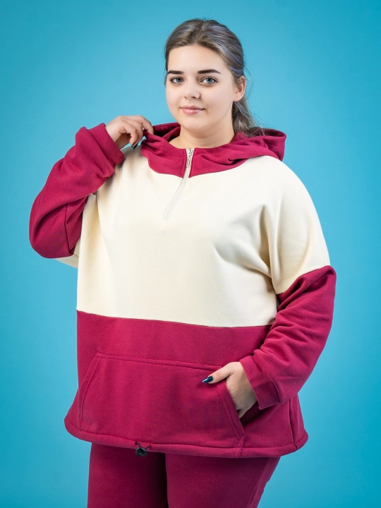 Ayollar sport kostyumi, katta o‘lchamli, big size, plus size, ayollar kiyimlari
