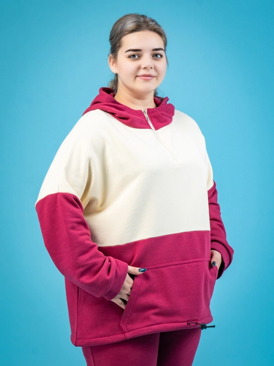Ayollar sport kostyumi, katta o‘lchamli, big size, plus size, ayollar kiyimlari