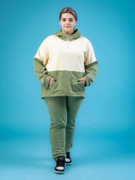 Ayollar sport kostyumi, katta o‘lchamli, big size, plus size, ayollar kiyimlari